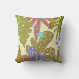 Cojín Decorativo Impresión botánica #7