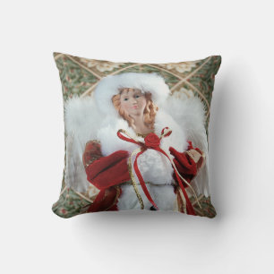 Cojín Decorativo Impresión de ángeles navidades encantadores