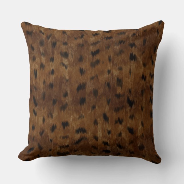 Cojín Decorativo Impresión de animales (Anverso)