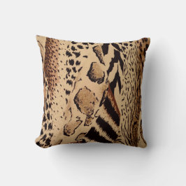 Cojín Decorativo Impresión de animales de moda