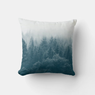 Cojín Decorativo Impresión de árboles de bosque naturaleza