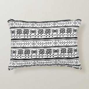 Cojín Decorativo Impresión de arte tribal de Boho étnico