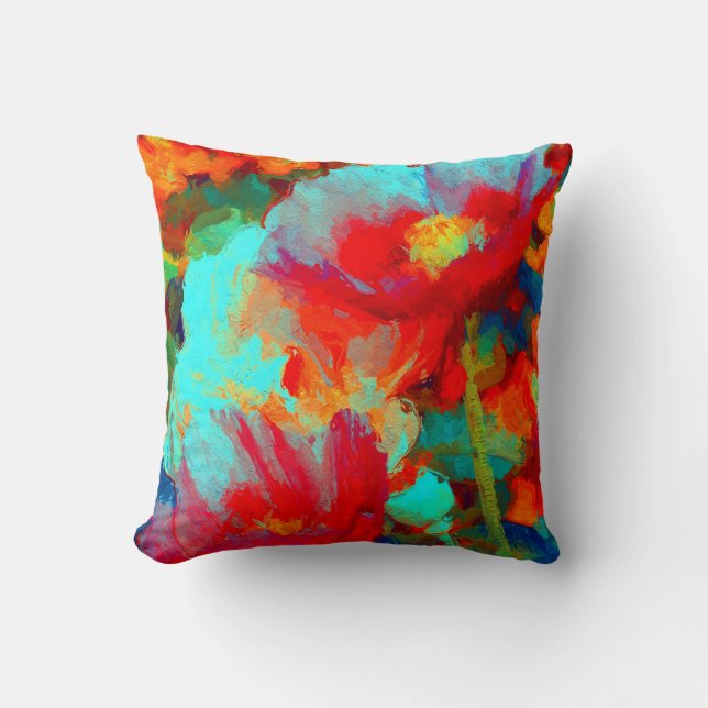 Cojín Decorativo Impresión de Buttercup de alentador (Anverso)