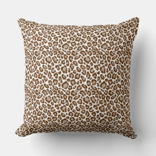 Cojín Decorativo Impresión de Earthy Leopard