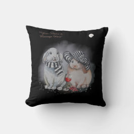 Cojín Decorativo Impresión de la serie "Pipa & Marlow" de Boganhues