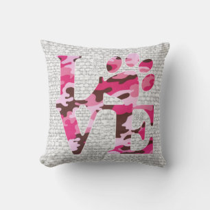 Cojín Decorativo Impresión de las garras de amor - Regalos para lo