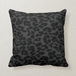 Cojín Decorativo Impresión de leopardo negro