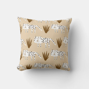 Cojín Decorativo Impresión de leopardo: Patrón sin tiempo.