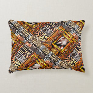Cojín Decorativo Impresión de motivos africanos