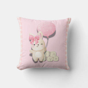 Cojín Decorativo Impresión de niñera conyugal para bebés - Pink Gin