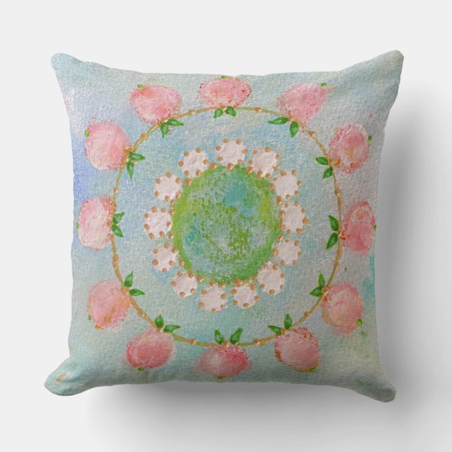 Cojín Decorativo Impresión de Persimmon (Anverso)