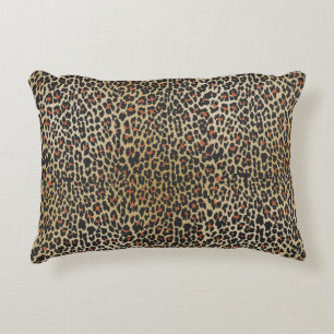 Cojín Decorativo Impresión de piel de leopardo