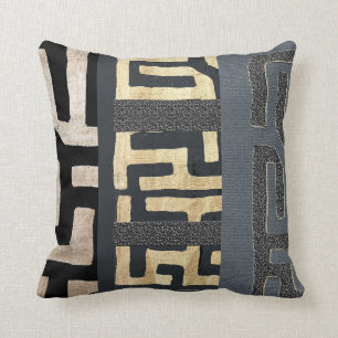 Cojín Decorativo Impresión de tela kuba africana