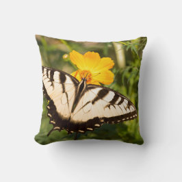 Cojín Decorativo impresión de tigre mariposa personalizar aniversar