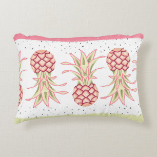 Cojín Decorativo Impresión de verano sin foco tropical de piña