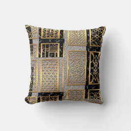 Cojín Decorativo Impresión digital abstracta africana moderna