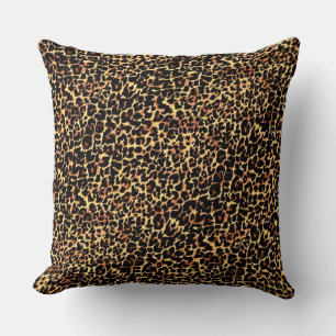 Cojín Decorativo Impresión elegante de leopardo
