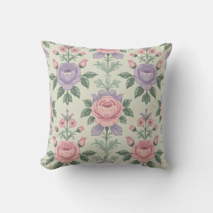 Cojín Decorativo impresión floral vintage