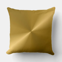 Cojín Decorativo Impresión moderna de aspecto dorado