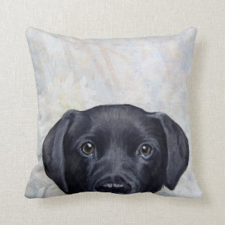 Cojín Decorativo Impresión original de la pintura de Labrador por