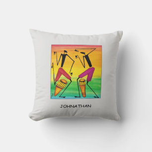 Cojín Decorativo Impresionante, elegante, suave tambor africano