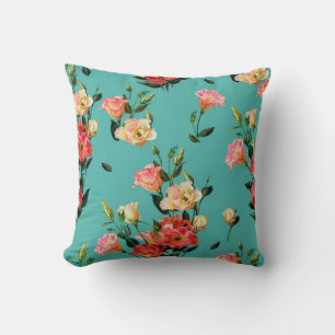 Cojín Decorativo Impresionante estampado floral al estilo victorian