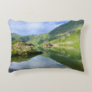 Cojín Decorativo Impresionante lago Balea Rumania – Fotografía alpi