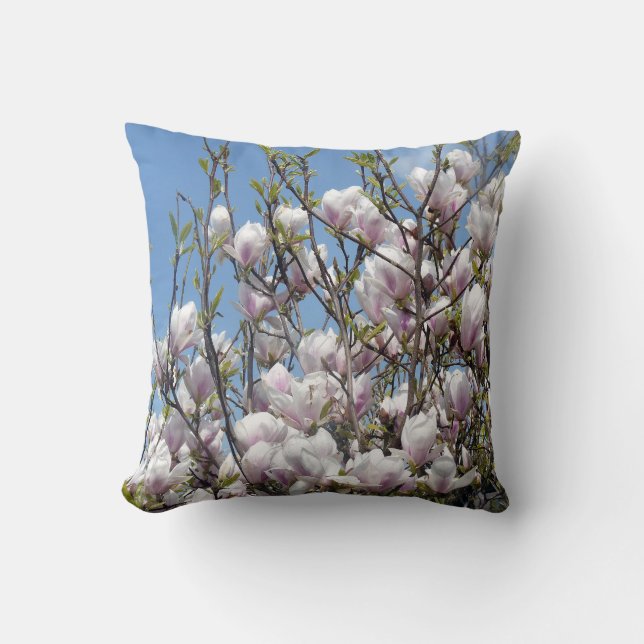 Cojín Decorativo Impresionante Magnolia Blossom Cushion (Anverso)