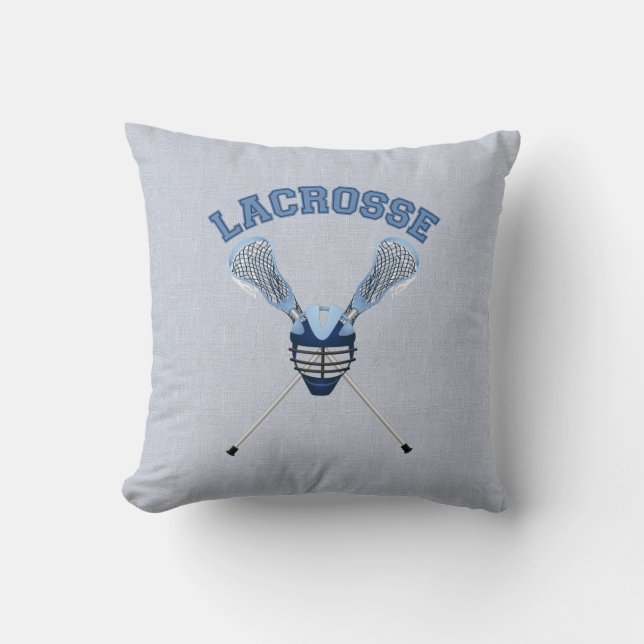 Cojín Decorativo Impresionantes lacrosse tees y regalos (Anverso)