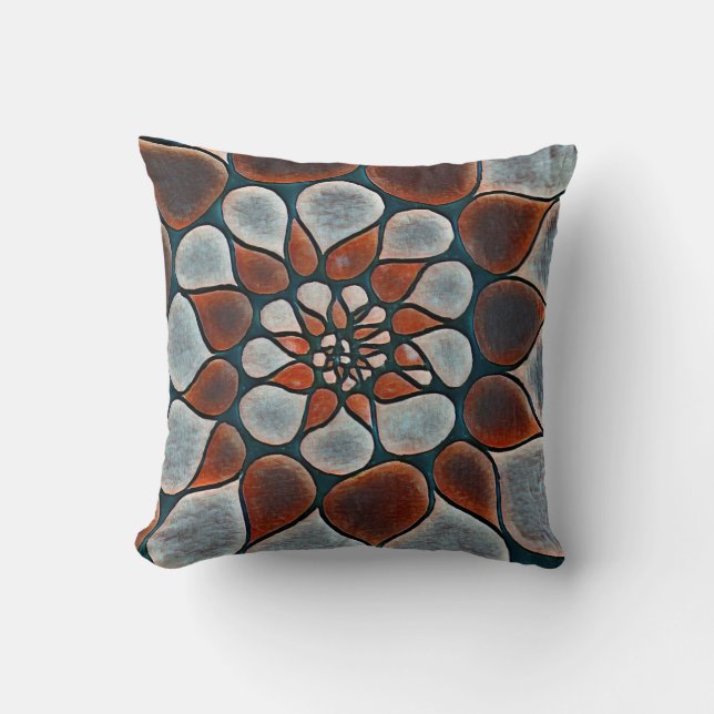 Cojín Decorativo Impresiones cálidas (Anverso)