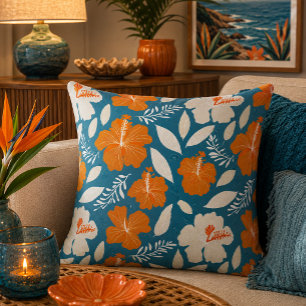 Cojín Decorativo Impresora hawaiana