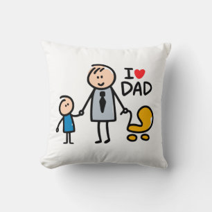 Cojín Decorativo Imprimir Papa Amor