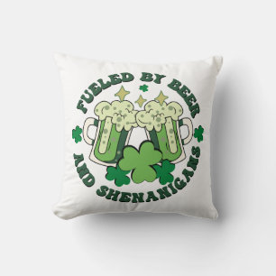 Cojín Decorativo Impulsado Por Cerveza Y Travesuras