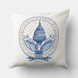 Cojín Decorativo Inauguración del logotipo inaugural del presidente