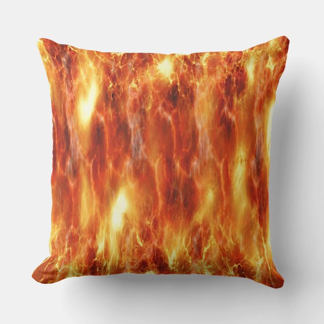 Cojín Decorativo Incendio (Anverso)