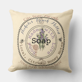 Cojín Decorativo increíble jabón de personalizable