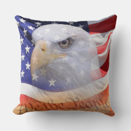 Cojín Decorativo Independencia de la Declaración de Águila de la Ba