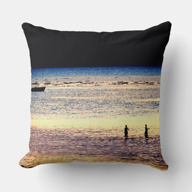 Cojín Decorativo India - Havelock Island (Swaraj Dweep) Sunset (Anverso)