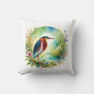 Cojín Decorativo Indian pond heron 170924AREF147 - Watercolor