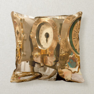 Cojín Decorativo Indicadores e instrumentos navegacionales en el