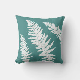 Cojín Decorativo Indigo Fern Botánico Toss Pillow