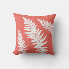 Cojín Decorativo Indigo Fern Botánico Toss Pillow