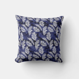 Cojín Decorativo Índigo palmas