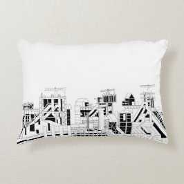 Cojín Decorativo Industrial Skyline Accent Pillow