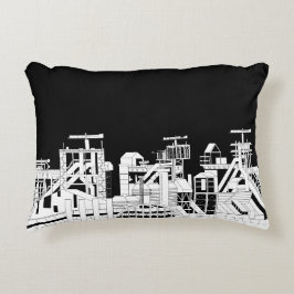 Cojín Decorativo Industrial Skyline Accent Pillow
