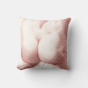 Cojín decorativo inferior artístico de Sepia