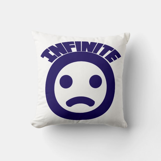 Cojín Decorativo Infinita =( (Anverso)