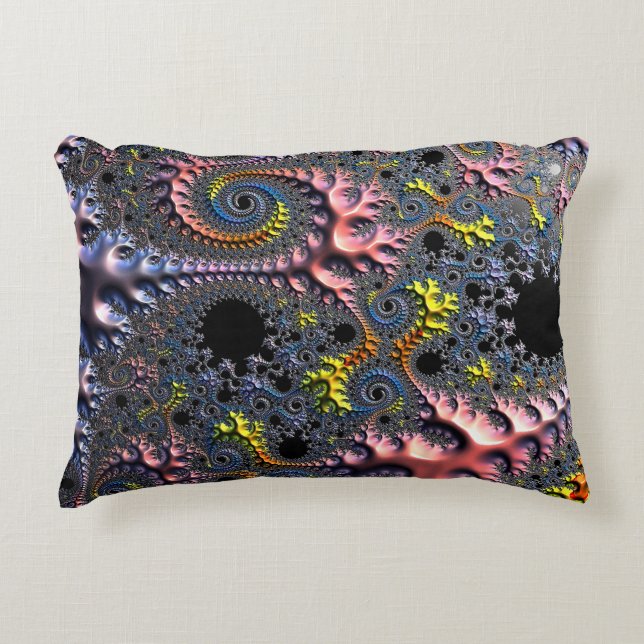 Cojín Decorativo Infinite Spiral Realms (Anverso)