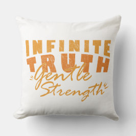 Cojín Decorativo Infinite Truth, Gentle Strength Throw Pillows