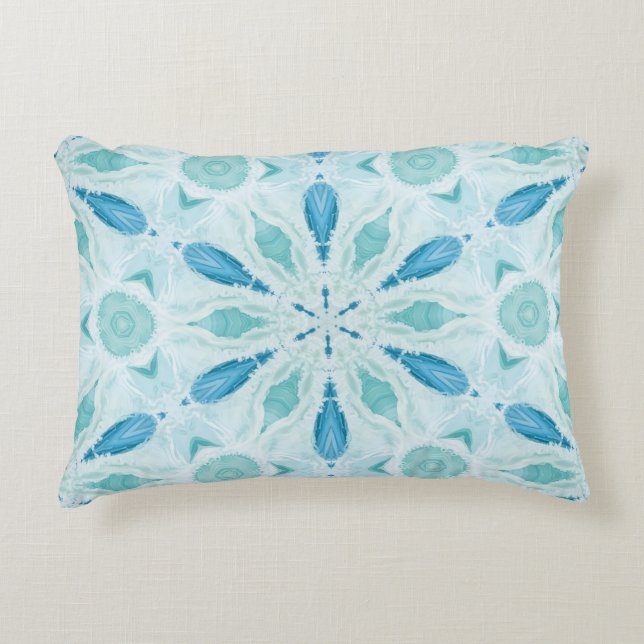 Cojín Decorativo Influyente del océano (Anverso)